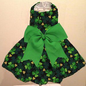 St. Patrick's Day Dog Dress